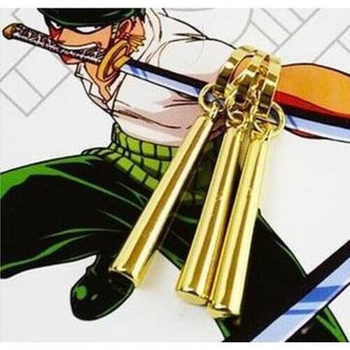 One Piece ZORO earrings COS clip-on earrings Animation Free shipping