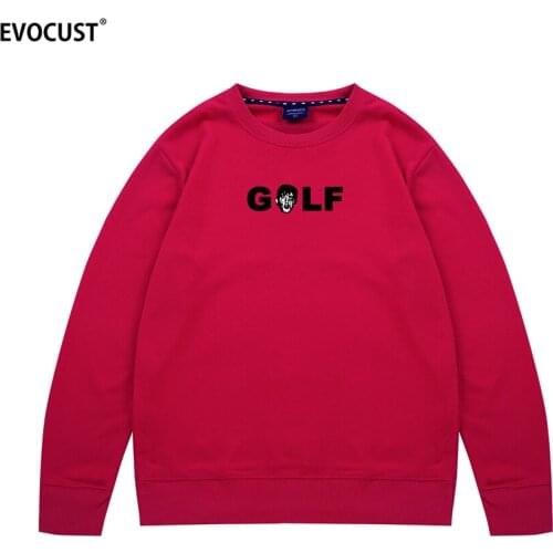 Golf Wang Punk Face Flower Boy Skate Hip Hop Tyler The Creator Sweatshirts Hoodies Men Women Unisex Combed Cotton