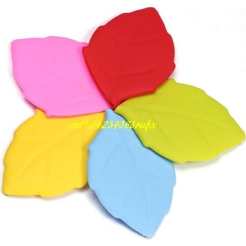 100pcs/lot 100ML Creative Drinkware Portable Silicone Leaf Folding Water Bottle Travel bottles Water Bottles