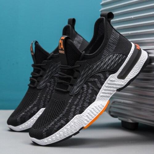 Mens and womens same shoes, student casual trendy shoes, sports flying shoes, 2021 spring new couple shoes