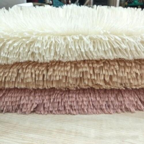 48cm*165cm long PV plush super soft plush fabric For Sewing DIY Handmade Home Textile Cloth For Hat Bags Shoes