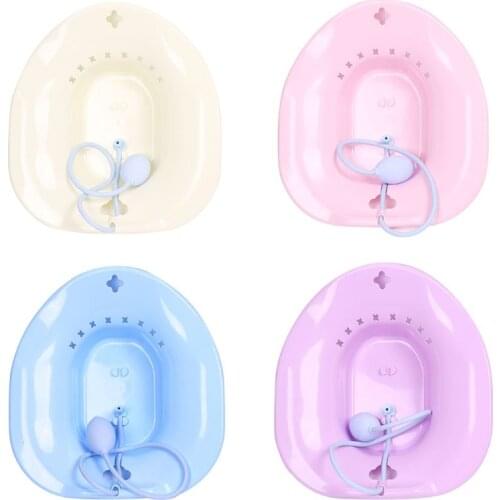 Squat Closestool Sit Basin Bath Wash Butt Basin Woman Confinement Basin Cleaner for Elderly Maternal Pregnant Woman