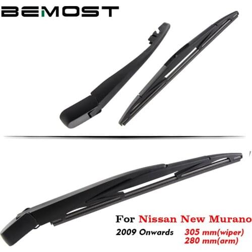 BEMOST Auto Car Rear Windshield Wiper Arm Blade Brushes For Nissan New Murano Hatchback From 2009 To 2018 Windscreen Washer