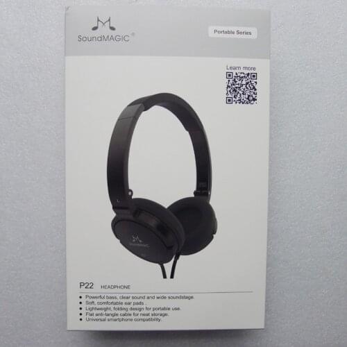 SoundMAGIC P22 Collapsible Headphones Compatible For Android For Apple Gaming Headsets foldable headphones without microphone
