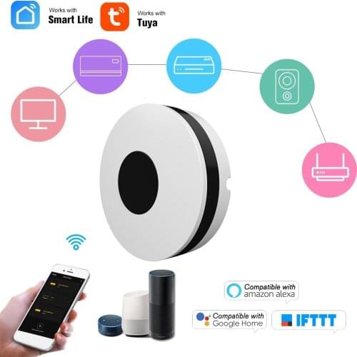 Tuya Smart IR Remote WiFi for Smart Home Automation Remote Control for Air Conditioner TV DVD AC Work with Alexa Google Home
