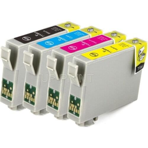 UP 12pcs T0891/T0711 - T0714 compatible ink cartridges for D78 D92 D120 DX4000 DX4050 DX4400 DX4450 DX5000 SX100 SX200