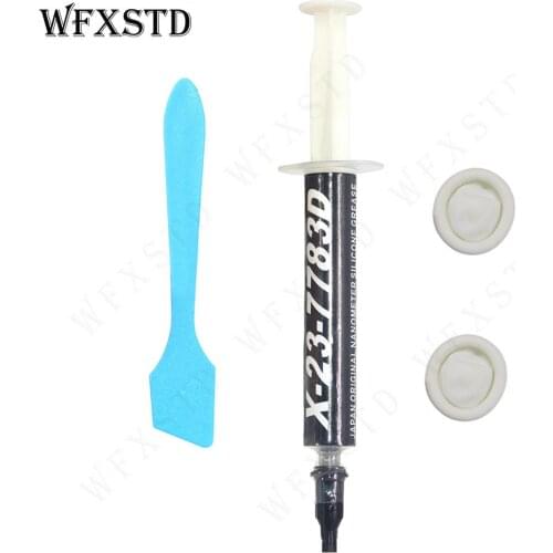 WFXSTD 2g 6W/m-k Thermal Grease Paste Compound Silicon CPU GPU HeatSink Processor Cooling silicone Fan Thermal Paste X-23-7783D