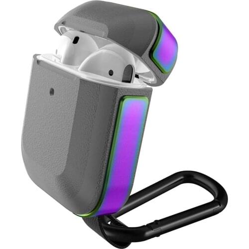 X-Doria Defense Trek Case For AirPods 1&2 Real Machined Aluminum Polycarbonate Protective Case Cover For Apple AirPods 1&2 Coque