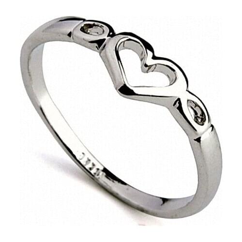 New Sale Brand TracysWing Rings for Women Genuine Austria Crystal Copper gold Color Fashion #RA10314White