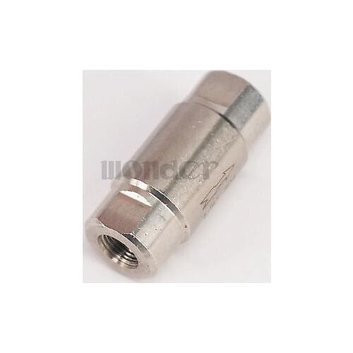 1/8" BSP Female 304 Stainless Steel Non-return Inline Spring Valve One way Check Valve 915 PSI Valve Parts