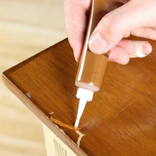 1Pc Wood Furniture Refinishing Paste Wood Floor Scratch Fast Remover Repair Paint Wax For Furniture 15g Wood Floor