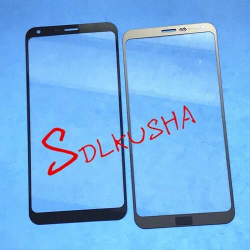 10 Pieces/Lot Front Outer Screen Glass Lens Replacement Touch Screen For LG Q6 M700 M700N M700A M700DSK M700AN M700TV X600