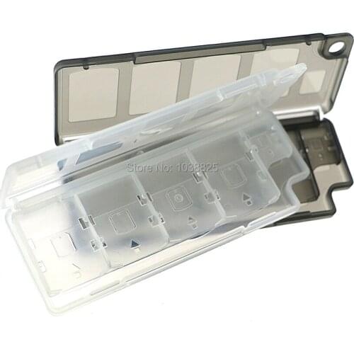 10 in 1 Storage Box for PSVita PS Vita 1000 Memory Card Box For PSV Game Card Case for PSV 1000 PSV Slim 2000