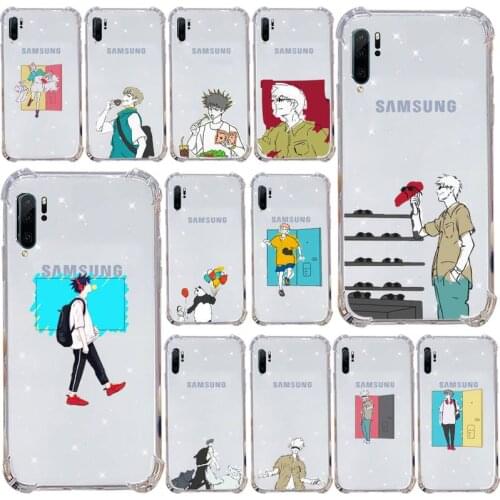 Jujutsu Kaisen Phone Case Transparent For Samsung Galaxy A71 A21s S8 S9 S10 plus note 20 ultra