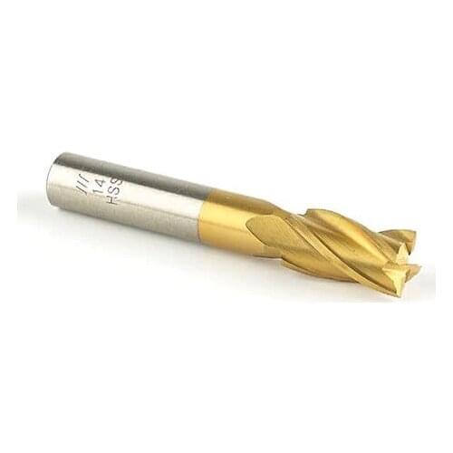 Hss 4 Toe Titan Coated Milling Cutter 4 mm 461496331