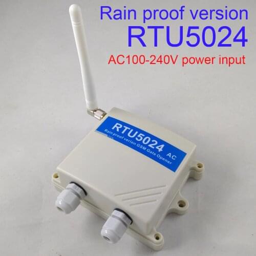 Rain Proof Automatic GSM Gate Opener Switch Remote Access Control Roller Gate Opener home water pump motor rolling door RTU5024