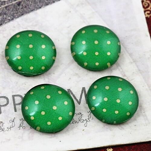 New Fashion 20pcs 12mm Handmade Photo Glass Cabochons E3-41
