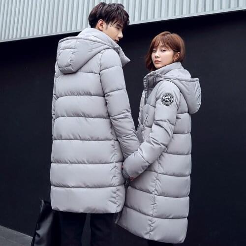 New Winter Cotton Padded Coats Women Hooded Thick Wadded Long Jacket Warm Winter Lover Overcoat Plus Size 3XL LX399