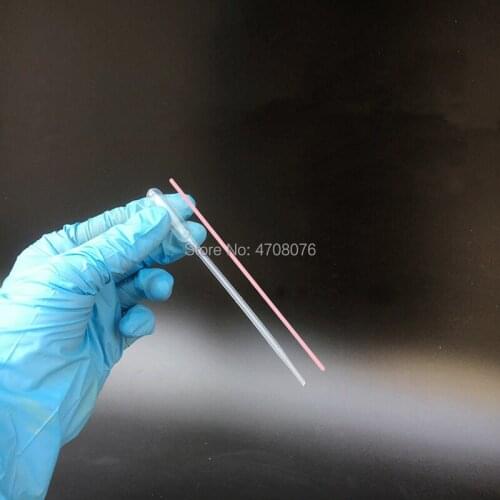 Pipettes Pasteur Plastic transparent disposable liquid transfer graduated pipettes 500pcs/pack LDPE 0.5ml