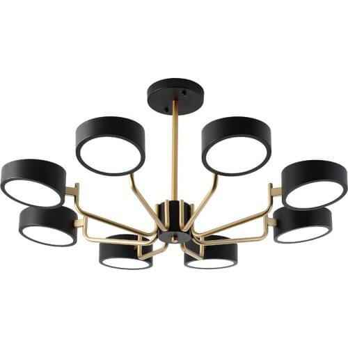 Macaron Art Design Pendant light Dimmable light Modern 12 lamps Creative Personality for Living room Bedroom Free shipping