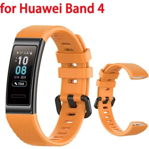 For Huawei Band 4 pro 3 3pro Strap Silicone Bracelet Watch Band Replacement Wrist Strap For Huawei 3/3 Pro Watch accessories