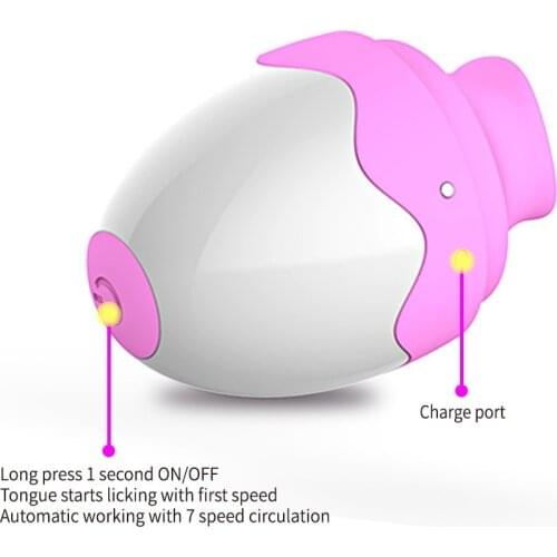 YEAIN 7 Speeds Female Masturbation Clitoris Sucking Tongue Vibrator Nipple Foreplay Orgasm Supplies Sex Toy For Couple