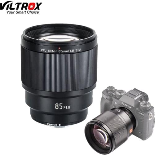 VILTROX 85mm f/1.8 STM Auto Focus Fixed focus lens F1.8 Lens for Camera Fujifilm X-mount X-T3 X-H1 X20 X-T30 X-T20 X-T100 X-Pro2