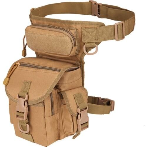Waterproof Tactical Waist Bag Men Women Outdoor Hunting Fishing Accessories Bag Army Military Pocket Leg Bag Travel Package