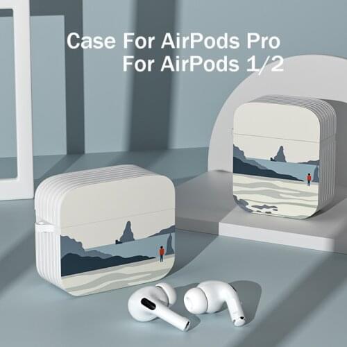Protective Cover for Airpods 2 1 Silicone Case for Apple Airpods Pro Earphone Cover Printing Pattern AirPods Pro Accessories