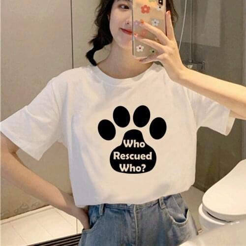 Womens T-shirt Creative letters Print T-shirt Ladies Casual Harajuku Graphic T-shirt Short Sleeve beauful flower Tshirt