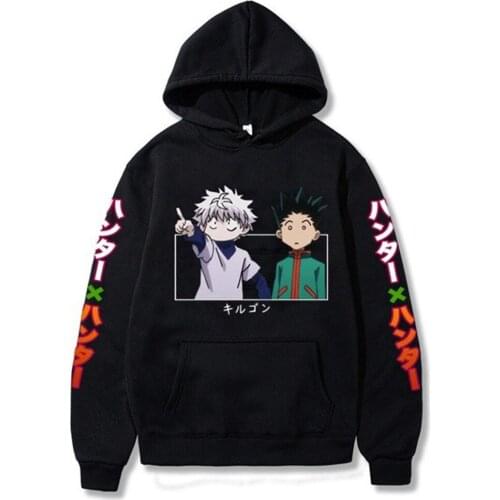 Hunter X Hunter Killua and Gon Printed Men/women Hoodie Long Sleeve 2021