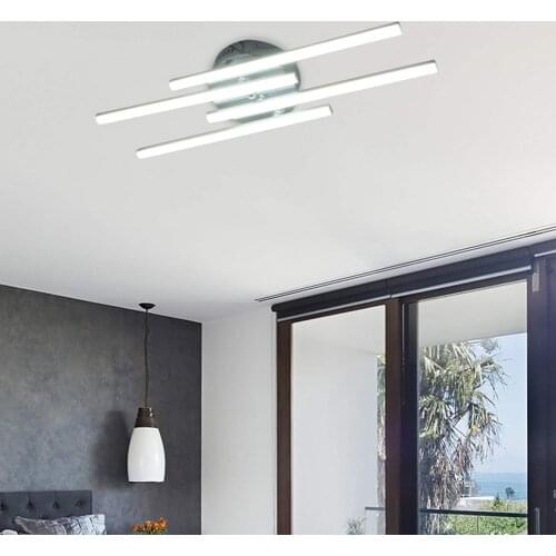 12W 18W 24W LED Ceiling Light AC85-265 Ceiling Lamp Straight Aluminum Lights Bar for Kitchen Living Room Indoor Lighting Decor