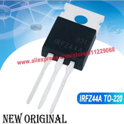 5 Pieces) IRFZ44A TO-220 60V 50A