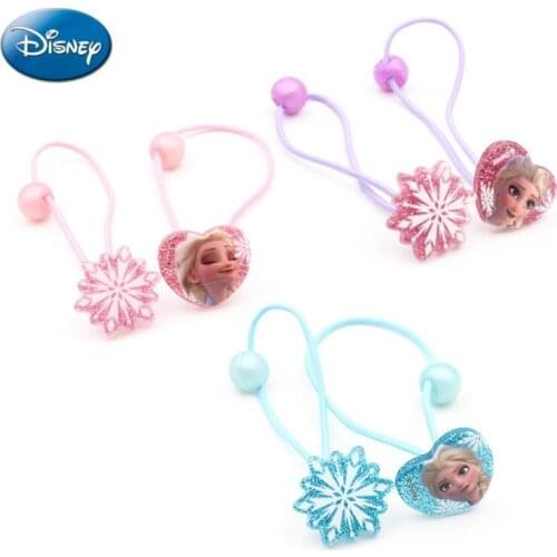 6pcs/bag Disney New Frozen 2 Girls Hair Accessories Hairpin Girls Aisha Princess Hair Rope Set Doll Accessories for girls