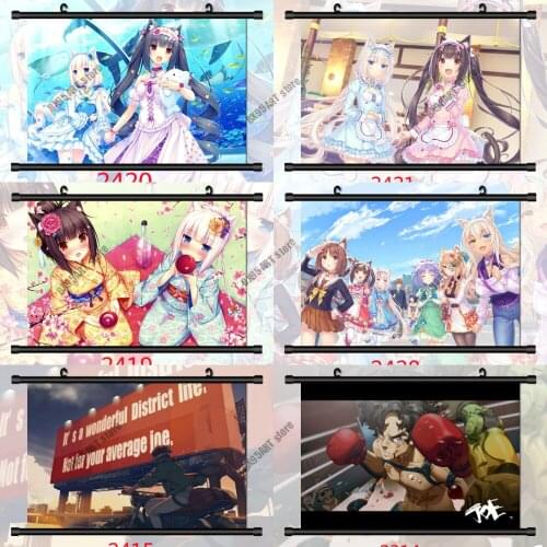 5D DIY Diamond Painting Anime Diamond Embroidery Nekopara Vanilla Chocola/Megalo Box Junk Dog Joe Cross Stitch Kits Home Decor