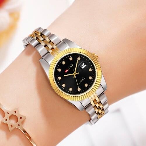 ARLANCH Women's Watches With Rhinestones