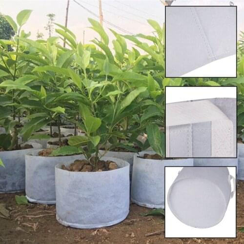 Different Sizes Biodegradable Non-woven Seedling Pots Eco-Friendly Planting Bags Nursery Bag Plant Grow Bags Fabric Pouch