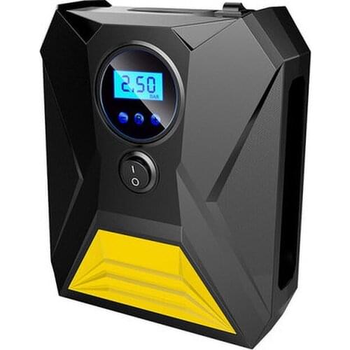 Digital Car Inflatable Pump Electric Tire Air Compressor Pump 12V Portable Digital Auto Tire Inflator with LED Light