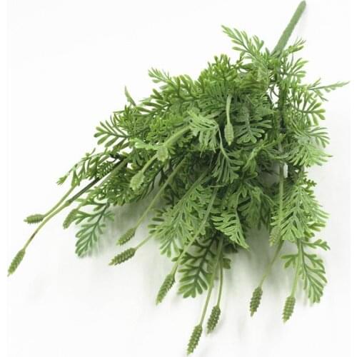 Home Garden Plant New Artificial flowers DIY Fake Leaf Branches for home decoration