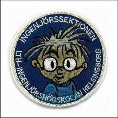 Custom Garment Labels Fabric Label Maker for Clothing Adhesive Back Embroidered Patch Twill Customized Designs & MOQ50pcs