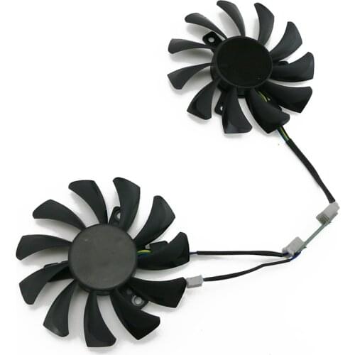 VGA cooling Fan For ZOTAC GTX 660Ti 650Ti BOOST GTX 970 Graphics Card Cooler Fans Replace DC12V 0.38A 75mm GA81S2U PFTG GA81O2U