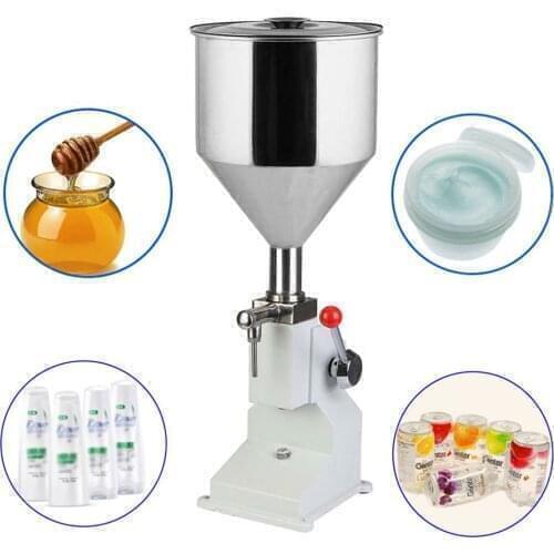 Hand operated cream lotion filling machine, cosmetics packaging machine for 10-120ml