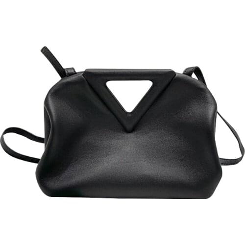 Bag For Women Genuine Leather Calfskin Leather Handbag Magnetic Frame Closure New Products High Quality Shoulder Bags Luxury Bag