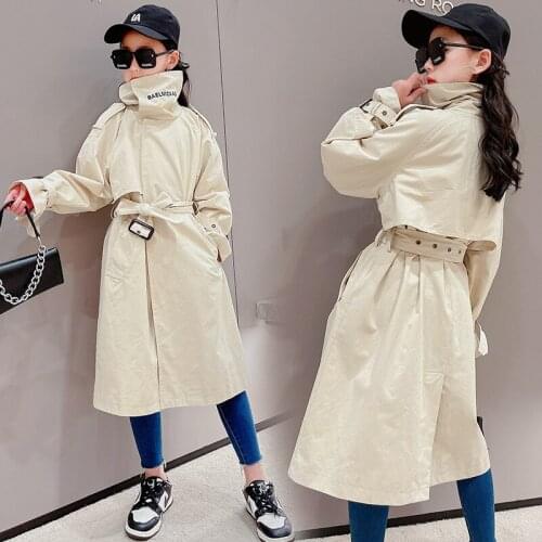Tammy Ada Trench Coats For Girls