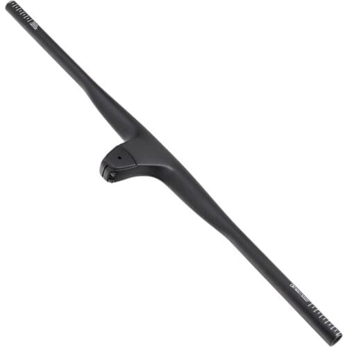 Ultra light mtb integrated carbon steering grate -12 degree unit 740 mm for XC bike