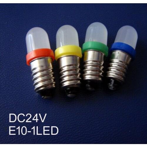 High quality DC24V E10 light,E10 24V frosted led light,E10 24V Light,E10 24V bulb,E10 lamp 24V,E10 24V,free shipping 100pcs/lot