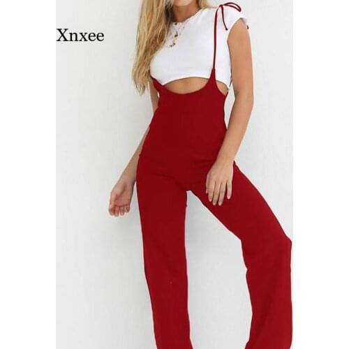 2021 Summer Fashion High-Waist Wide-Leg Pants Casual Lace-Up Overalls Womens Flared Pants