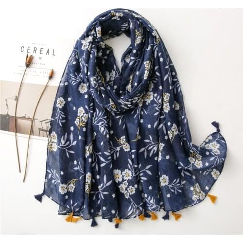 2021 New design brand women scarf fashion print cotton spring winter warm scarves hijabs lady pashmina foulard bandana plaid