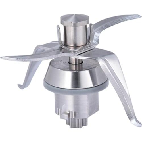 4-Blade Stainless Steel Blender Blade Replacement Accessories Parts Fit for Kitchen Manual Juicer Vorwerk Thermomix TM21