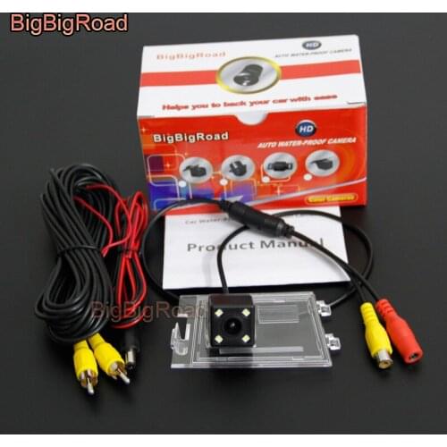 BigBigRoad Car Rear View Reverse Backup Camera For Jeep Compass Liberty Grand Cherokee Patriot 2011 2012 2013 2014 2015